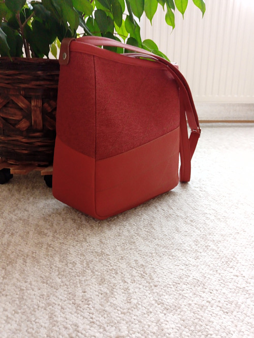 Crossbody- rezavá — foto 6