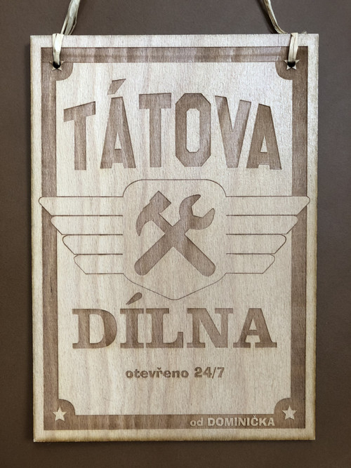 Cedulka Tátova dílna — foto 3