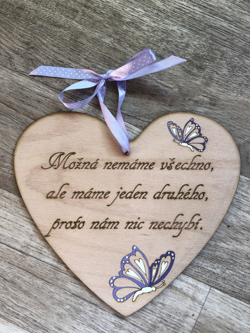 Srdce s motýlem 3 — foto 2