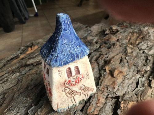 Domek s modrou střechou — foto 6