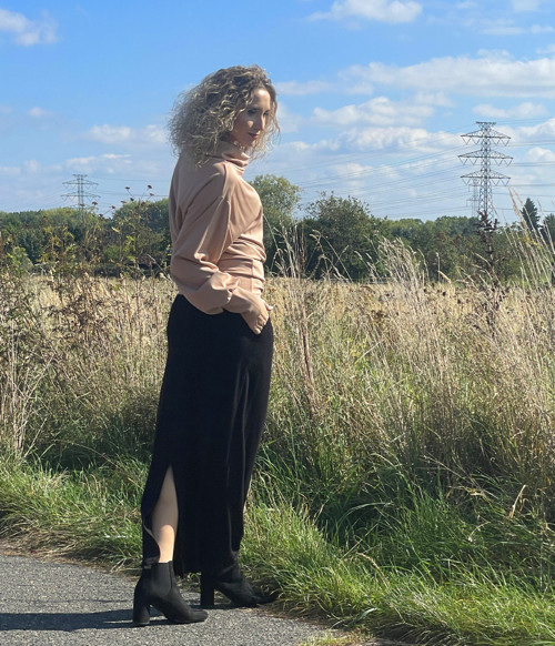 Dlouhá sukně černá — foto 3