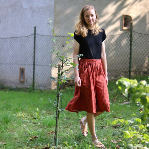 Řasená sukně — foto 3