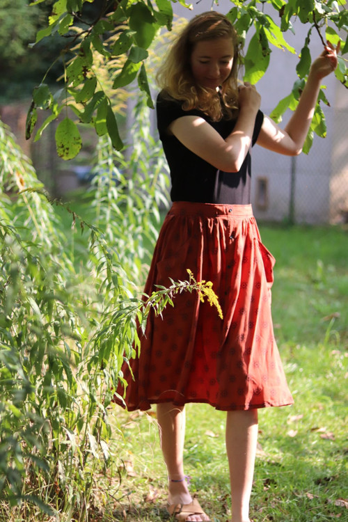 Řasená sukně — foto 5