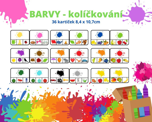 Barvy - kolíčkování — foto 2