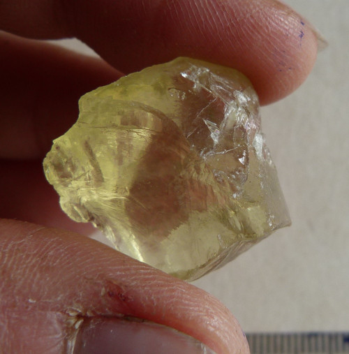 Brazilit (Lemon Quartz) surový - 2,4 cm - Extra — foto 2