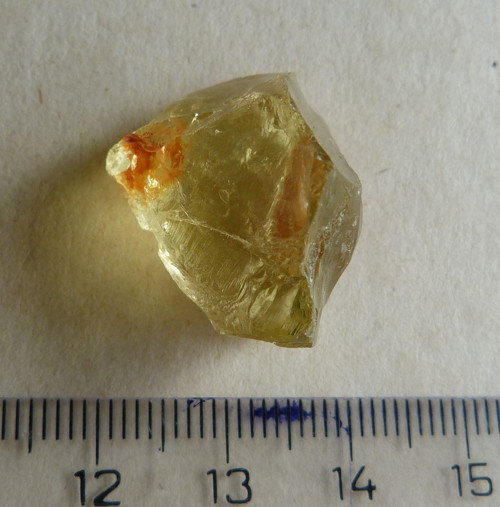 Brazilit (Lemon Quartz) surový - 2,5 cm - Extra — foto 3