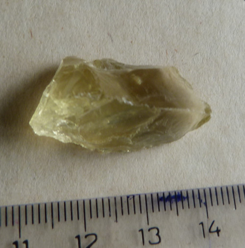 Brazilit (Lemon Quartz) surový - 3 cm - Extra — foto 3