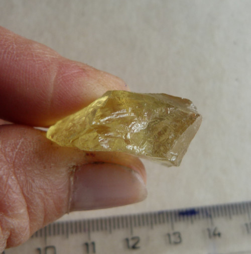 Brazilit (Lemon Quartz) surový - 2,4 cm - Extra — foto 6