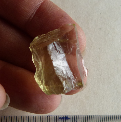 Brazilit (Lemon Quartz) surový - 2,4 cm - Extra — foto 4