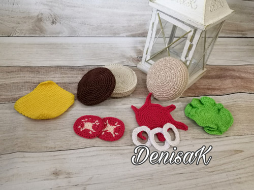 Háčkovaný hamburger — foto 3