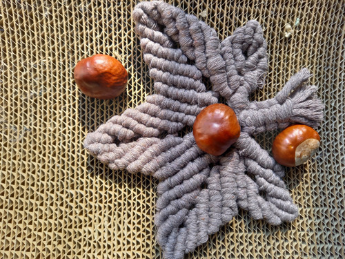 Macrame listy / PODZIM — foto 4