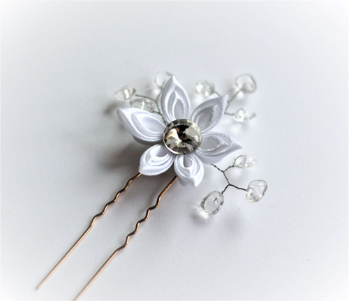 Kanzashi vlásenka — foto 2