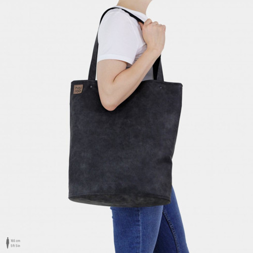 Grafitová taška Shopper bag — foto 2