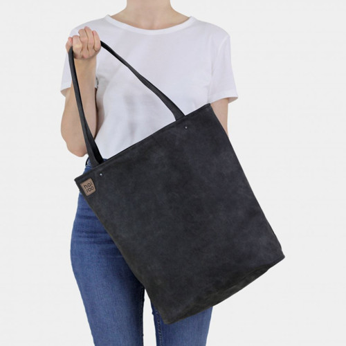 Grafitová taška Shopper bag — foto 4