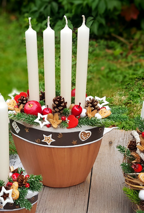 Adventní svícen "Vánoce tradičně" — foto 2