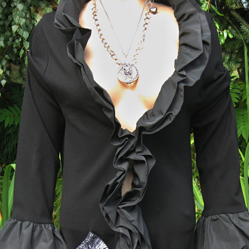 Elegance v černé 15646 P26 — foto 3