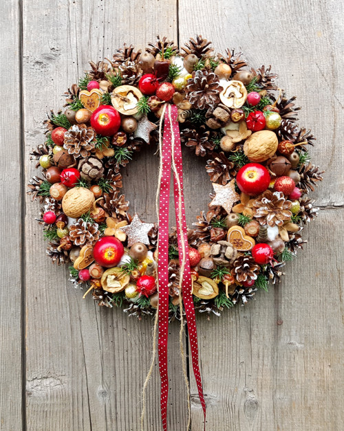 Adventní věnec "Vánoce na chaloupce" — foto 2