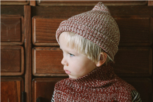 Pletené 100% MERINO čepice — foto 5