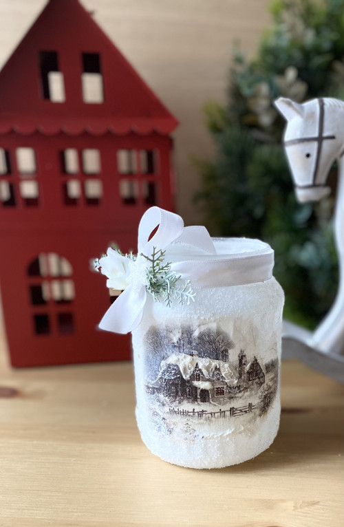 Vánoční lucernička vesnička — foto 2