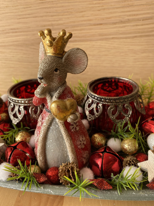 Adventní svícen s myšičkou — foto 2