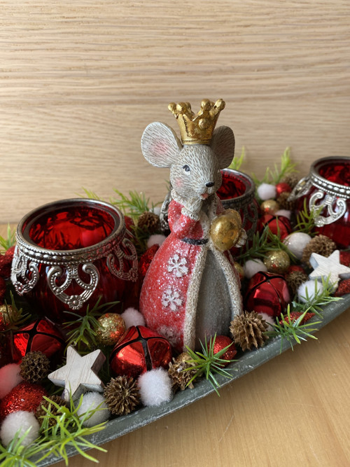 Adventní svícen s myšičkou — foto 3