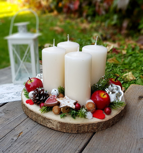 Adventní svícen "Vánoce tradičně" — foto 2