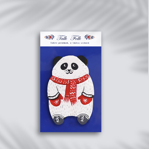 Brošnička - Panda v svetri — foto 3