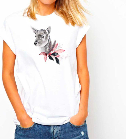 Tričko Tender Animals Fawn — foto 4
