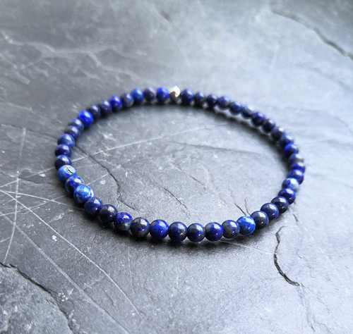 Lapis Lazuli*jemný náramek — foto 5