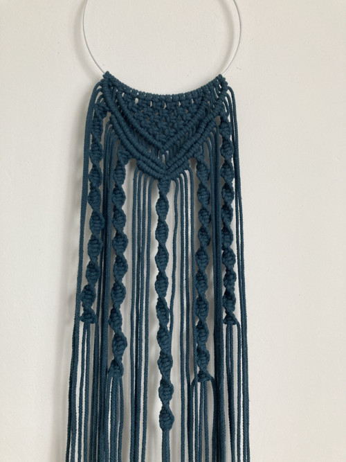 Macramé dekorace na zeď — foto 3
