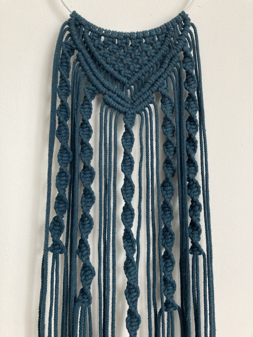 Macramé dekorace na zeď — foto 2