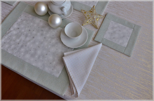 Prostírání - Glitter green — foto 5