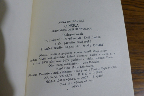 Opera - průvodce operní tvorbou, 1959 — foto 5