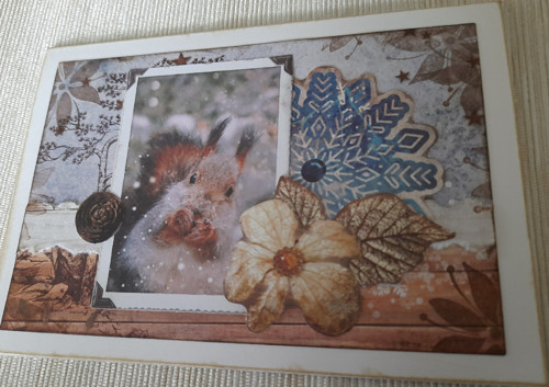 Vánoční přání s veverkou — foto 2