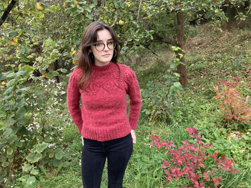 Teplý dámský pulovr vel. S — foto 2