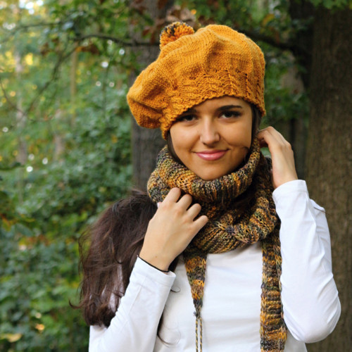 Set baretu a bezprsťáčků "Podzimní procházky" — foto 4