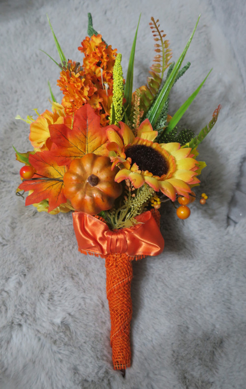Kytice podzimní/halloween/dušičky — foto 4