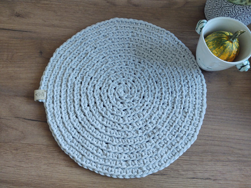 Háčkované prostírání ve skandinávském stylu — foto 3