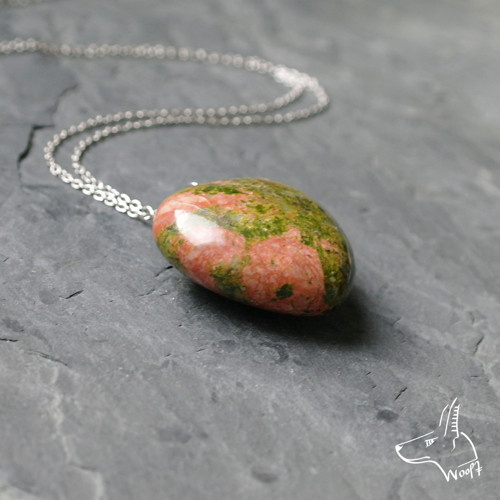 Srdíčko z unakitu — foto 3