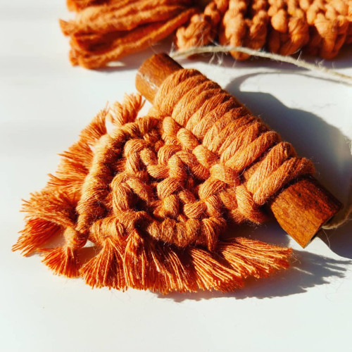 Vánoční sada macramé dekorací — foto 3