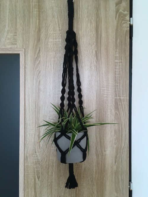 Macramé plant hanger — foto 3