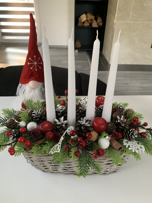 Větší adventní dekorace — foto 2