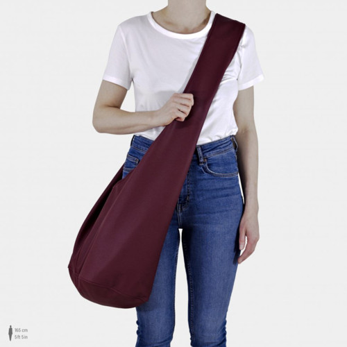 Bordó taška Short Boogi bag — foto 4