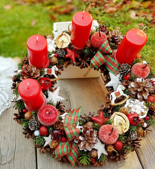 Adventní věnec s koníčky — foto 2