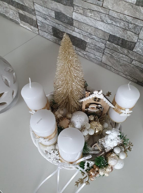 Adventní vánoční svícen — foto 2