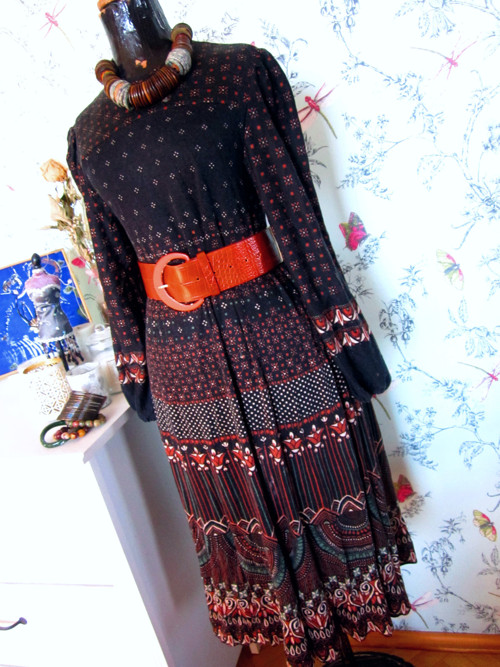 Boho HIPPIE šaty parádní — foto 2