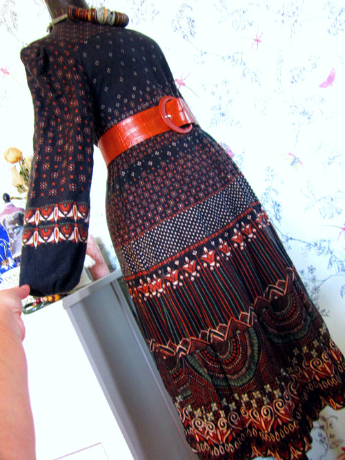 Boho HIPPIE šaty parádní — foto 3