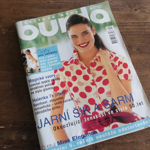 BURDA ... se střihovou přílohou ... 4/2004 — foto 2