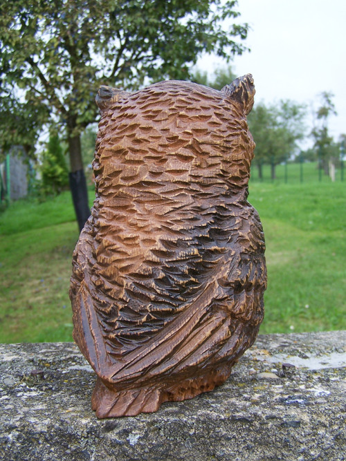 Dřevěná sova — foto 3