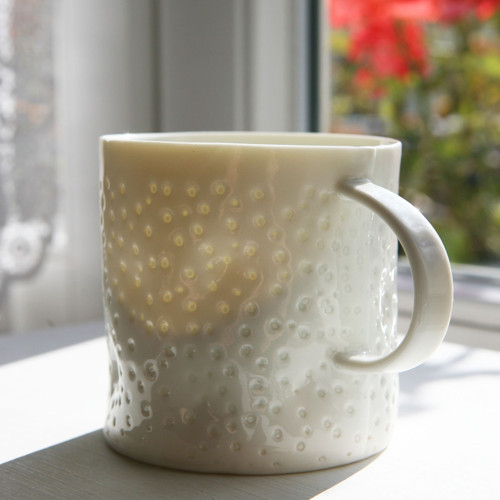 Hrníček Rosa - Celadon XL / porcelán — foto 4